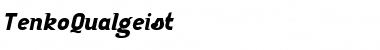 Download Tenko Regular Font Title Preview