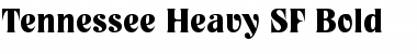 Download Tennessee Heavy SF Bold Font Title Preview