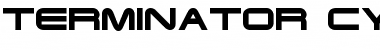 Download Terminator Cyr Semi-expanded Bold Font Title Preview
