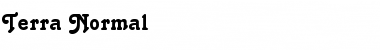 Download Terra Normal Font Title Preview