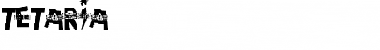 Download TETARIA DEMO VERSION Regular Font Title Preview