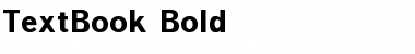 Download TextBook Bold Font Title Preview