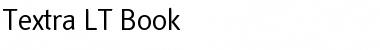 Download Textra LT Book Regular Font Title Preview