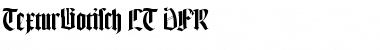 Download TexturGotisch LT Regular Font Title Preview