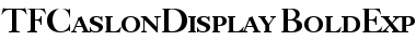 Download TFCaslonDisplay Regular Font