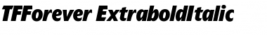 Download TFForever Extrabold Font