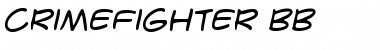 Download CrimeFighter BB Regular Font Title Preview