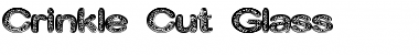 Download Crinkle Cut Glass Regular Font Title Preview