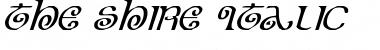 Download The Shire Italic Italic Font