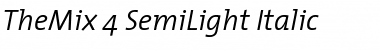 Download TheMix Italic Font