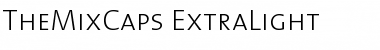 Download TheMixCaps-ExtraLight Font