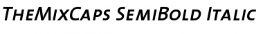 Download TheMixCaps-SemiBold Semi Bold Font
