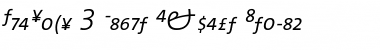 Download TheSans Light Italic Font