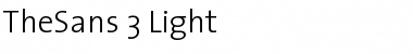 Download TheSans Light Font