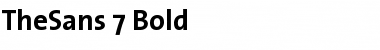 Download TheSans Bold Font
