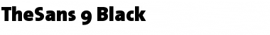 Download TheSans Black Font