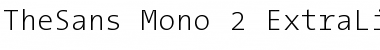 Download TheSans Mono ExtraLight Font