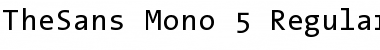 Download TheSans Mono Regular Font