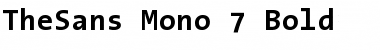Download TheSans Mono Bold Font