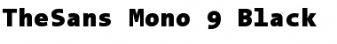 Download TheSans Mono Black Font