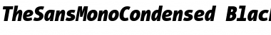 Download The Sans Mono Condensed- Italic Font