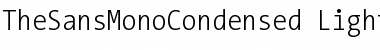 Download The Sans Mono Condensed- Regular Font