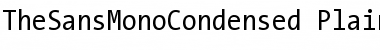 Download The Sans Mono Condensed- Regular Font