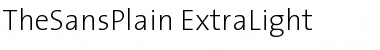 Download TheSansPlain-ExtraLight Extra Light Font