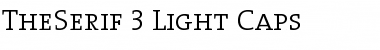 Download TheSerif Light Font