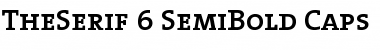 Download TheSerif SemiBold Font