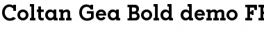 Download Coltan Gea Bold Font Title Preview