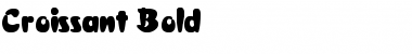 Download Croissant Bold Bold Font Title Preview
