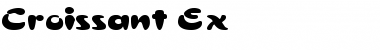 Download Croissant Ex Regular Font Title Preview