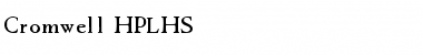 Download Cromwell HPLHS Font Title Preview