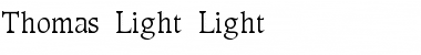 Download Thomas-Light-Light Regular Font