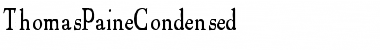 Download ThomasPaineCondensed Regular Font