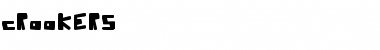 Download crookers Regular Font Title Preview