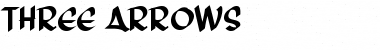 Download Three Arrows Regular Font