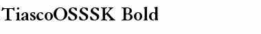 Download TiascoOSSSK Bold Font