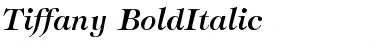 Download Tiffany-BoldItalic Font