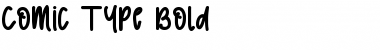 Download Comic Type Bold Bold Font Title Preview