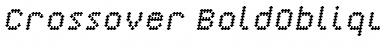 Download Crossover BoldOblique Font Title Preview