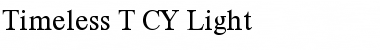 Download Timeless T CY Font