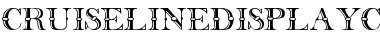 Download CruiselineDisplayCaps Regular Font Title Preview