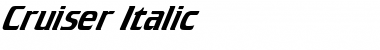 Download Cruiser Italic Font Title Preview