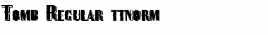 Download Tomb Regular Font