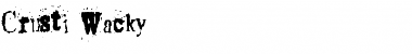 Download Crusti Wacky Font Title Preview