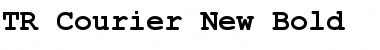 Download TR Courier New Bold Font Title Preview