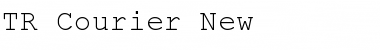 Download TR Courier New Regular Font Title Preview