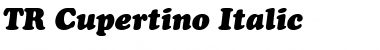 Download TR Cupertino Italic Font